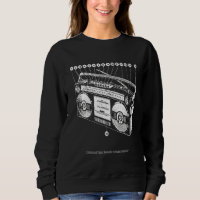 Anatomia da Boombox Retro 80s 90s Ghetto Blaster H