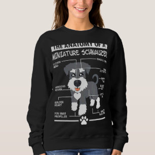Moletom Anatomia De Cachorro Cachorro Cachorro Miniatura M