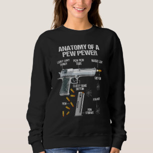 Moletom Anatomia De Pew Pewer Ammo Gun Memorial