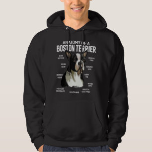 Moletom Anatomia de um Cachorro Boston Terrier Presente Di