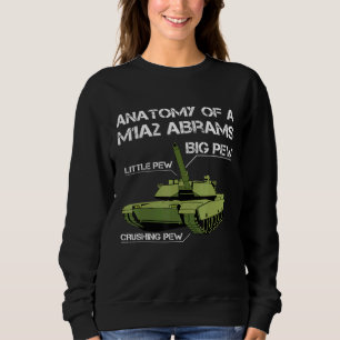 Moletom Anatomia De Um Tanque De Pai De Tanque M1a2