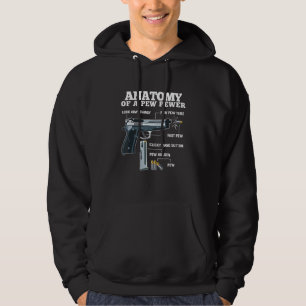 Moletom Anatomia De Uma Arma De Arma De Pewer Ammo Lover