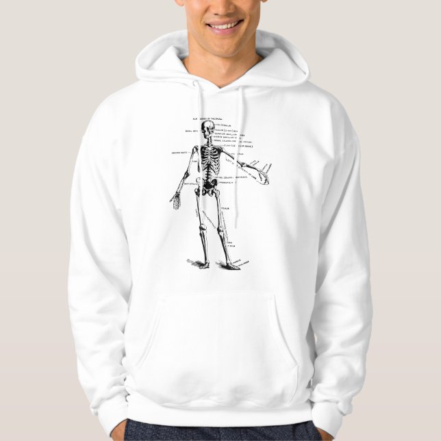 Moletom Anatomia do Esqueleto Humano (Frente)