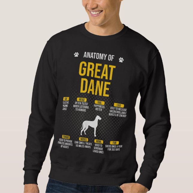 Moletom Anatomia Do Grande Cachorro Danado (Frente)