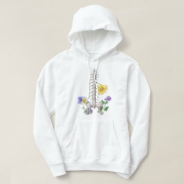 Moletom Anatomia Floral - Vértebras, Osso do Quadril