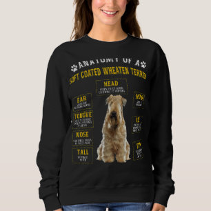 Moletom Anatomia, Mole Coated Wheaten Terrier Para Homens