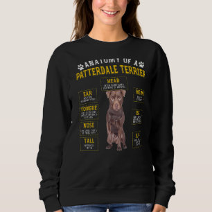 Moletom Anatomia Patterdale Terrier Para Homens