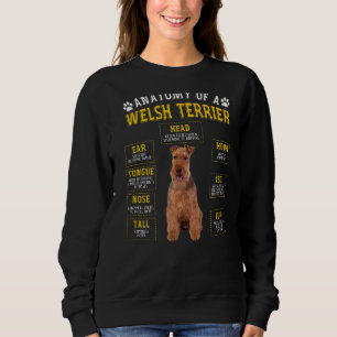 Moletom Anatomia Welsh Terrier Para Homens