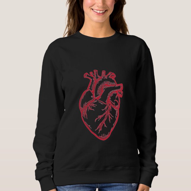 Moletom Anatomical Heart Valentine Shirt (Frente)