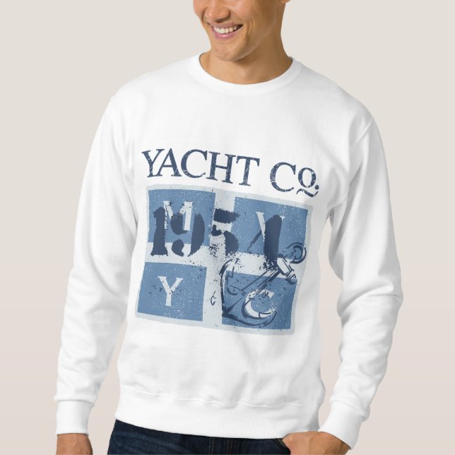 Moletom Anchor Marítimo 1954 - Yacht Club (Frente)