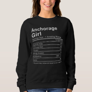 Moletom Anchorage GAROTA AK ALASKA Fatos Nutricionais Cida