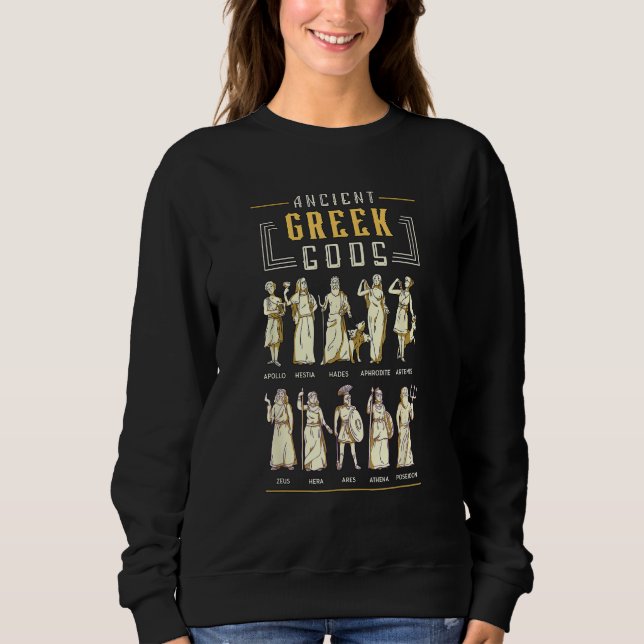 Moletom Ancient Greek Gods Loves Ancient Greece Greek Myth (Frente)