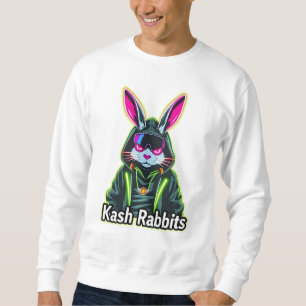 Moletom Andar Com O Coelho Neon Kash
