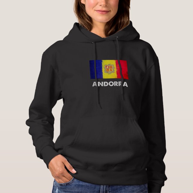 Moletom Andorra Flag  Andorran  1 (Frente)