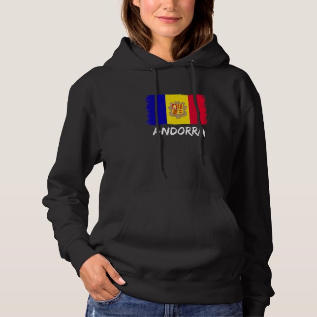 Moletom Andorran Flag Andorra (Frente)