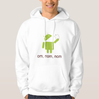 Moletom android > maçã (hoodie leve)
