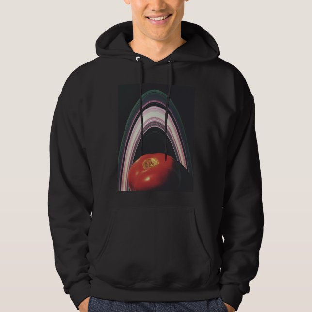 Moletom Anel de Tomate - Forma de Hoodie Universo (Frente)