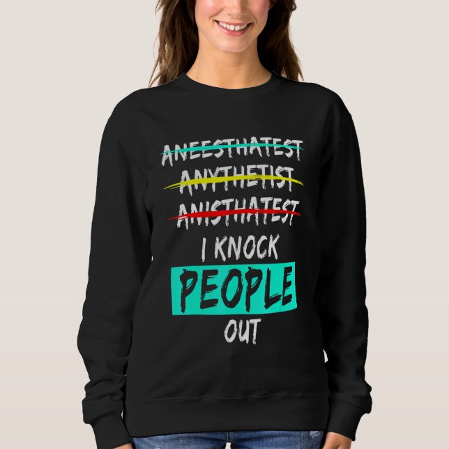 Moletom Anestesiologista Anestesiologia Médica 4 (Frente)
