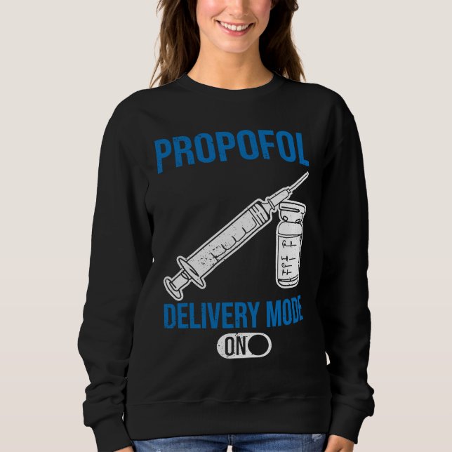 Moletom Anesthetist delivery Mode On (Frente)
