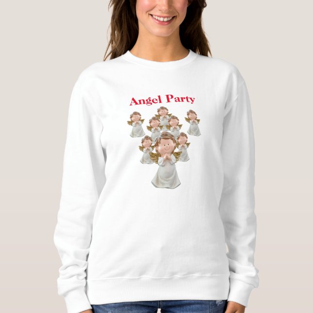Moletom Angel Christmas Ladies (Frente)