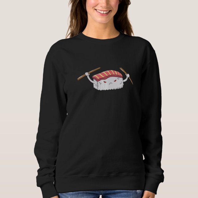 Moletom Angry Nigiri Sushi (Frente)