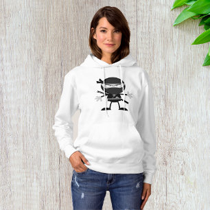 Moletom Angry Ninja Warrior Womens Hoodie