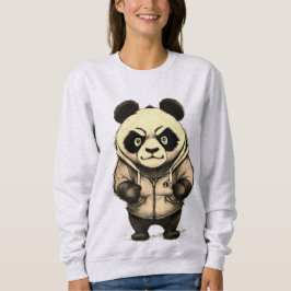 Moletom Angry Panda Cute Animal Design