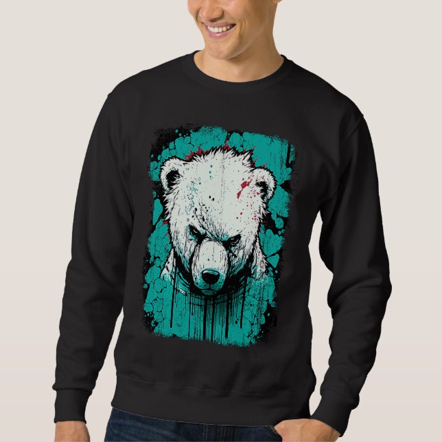 Moletom Angry Polar Bear (Frente)