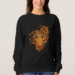 Moletom Animais das mulheres do Homem de Tigre