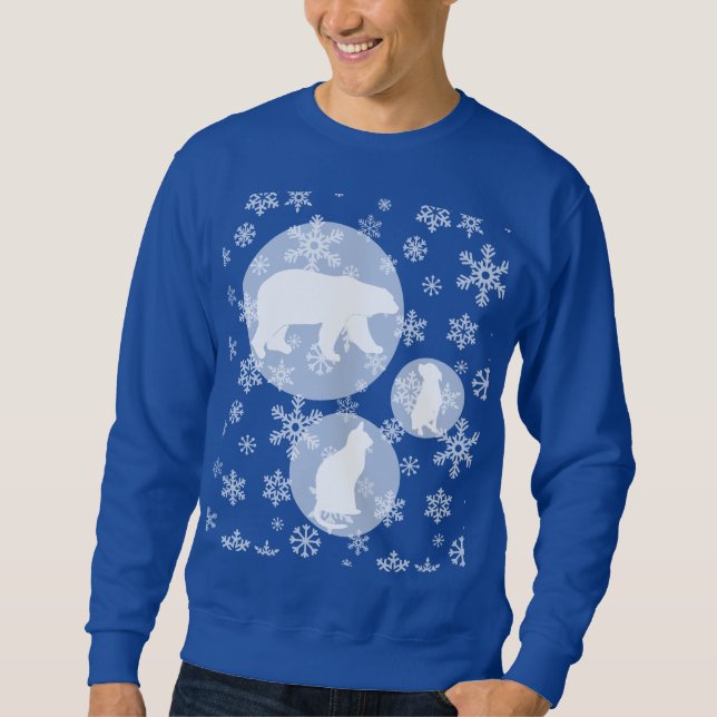 Moletom Animais de Neve (Frente)