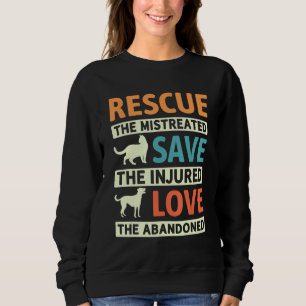 Moletom Animais Enchidos Resgatados Com Amor Cachorro Cach