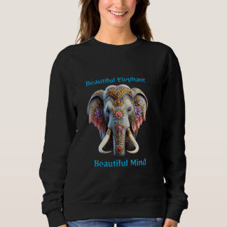 Moletom animais exóticos Elefante Mente Bonita Col Tibetan