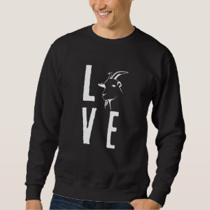 Moletom Animais Farmantes De Cabra De Amor