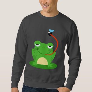 Moletom Animal engraçado anfíbio dos desenhos animados d