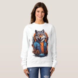 Moletom Animal Lobo Selvagem
