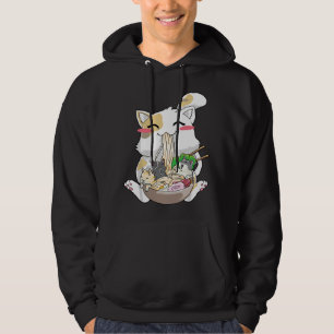 Moletom Anime Gato Ramen Kawaii Tigela de Ramen Neko