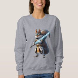 Moletom Anime Samurai Esquilo Guerreiro