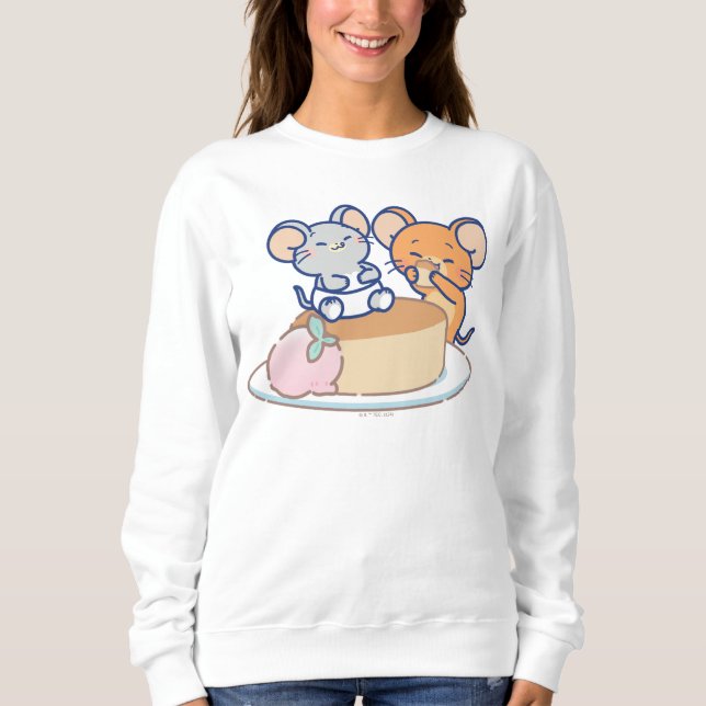 Moletom Anime Tuffy e Jerry Cheesecake (Frente)