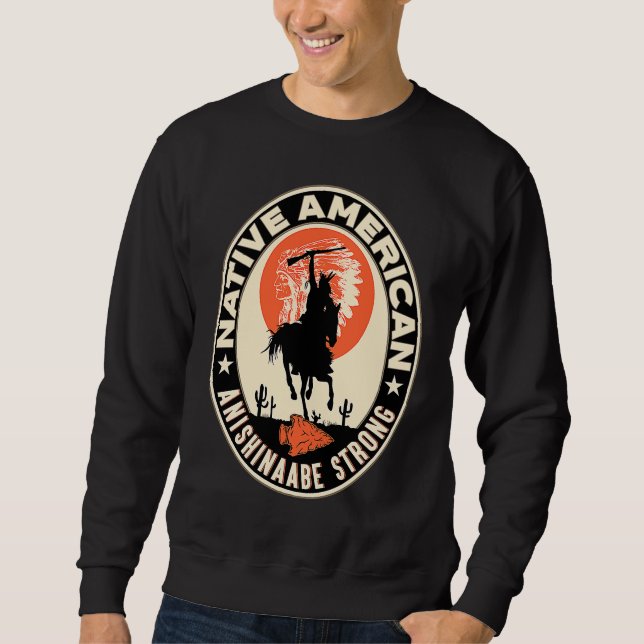 Moletom Anishinaabe Tribe Native American Indian Pries (Frente)