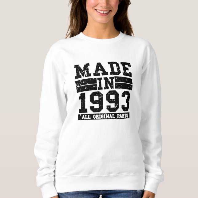 Moletom Aniversário De 1993 (Frente)
