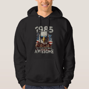 Moletom aniversário de 40 anos 1985 Espetacular Desde 40 A
