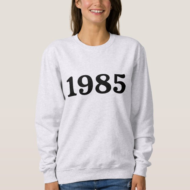 Moletom aniversário de 40 anos de 1985 (Frente)