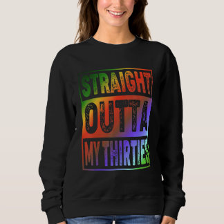 Moletom Aniversário de 40 anos Vintage Straight Outta My T