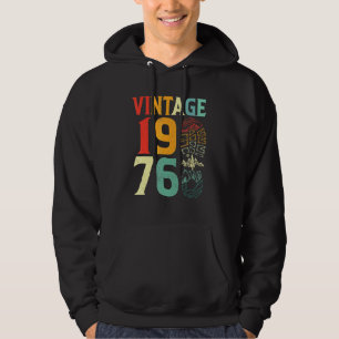 Moletom Aniversário de 46 Anos Vintage 1976 Acampamento Mo