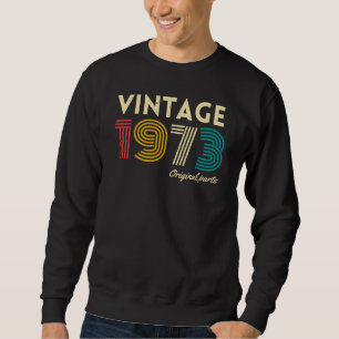 Moletom Aniversário de 53 anos Vintage 1973