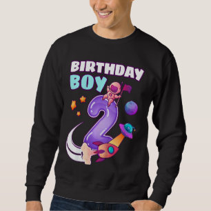 Moletom Aniversário de criança Rapaz Espacial Astrona, 2 A
