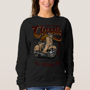 Moletom Aniversário de motoPatinete Classic Moped Rider 19