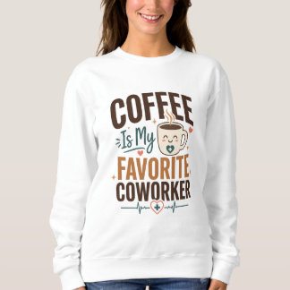 Moletom Aniversário do Café É Meu Colega de Trabalho Favor