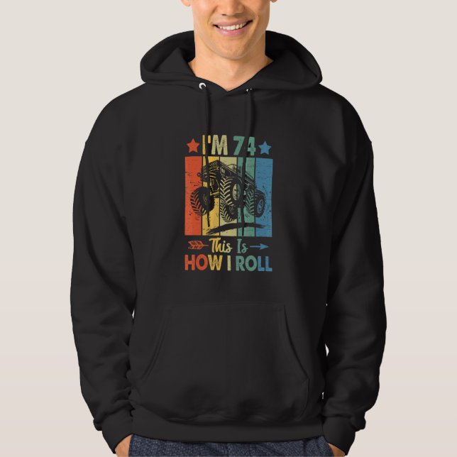 Moletom Aniversário do Caminhoneiro Retro É assim que eu f (Frente)