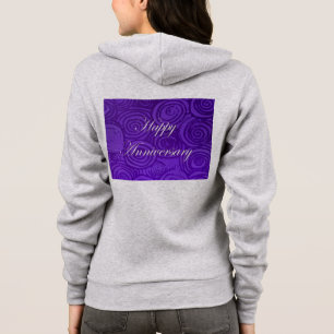 Moletom Aniversário Redemoinhos Roxo